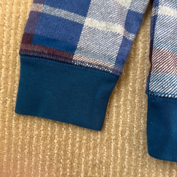 Tea collection tartan popover sweater - Picture 3 of 5